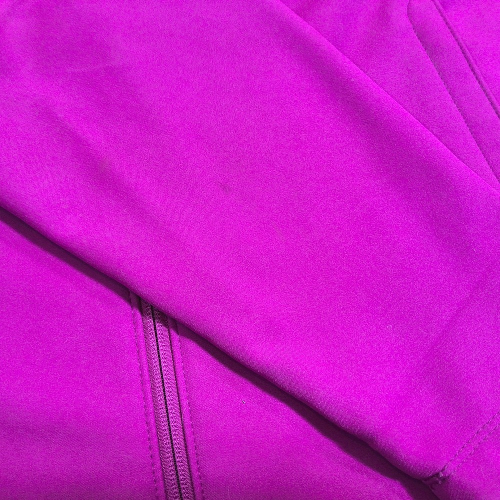 Columbia Softshell Jacket Women XL Pink Breast Cancer Awareness Full Zip Fleece - Picture 9 of 9